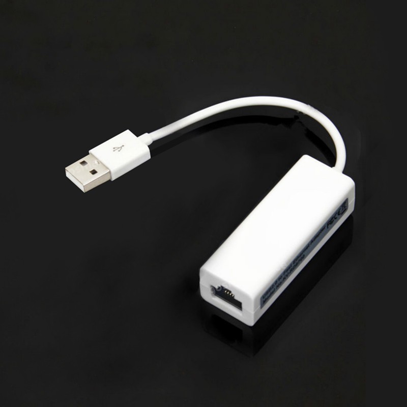 1 Card Mạng Usb 2.0 To Rj45 10/100mbps Cho Pc Win 7 8 10 Xp