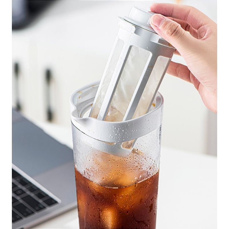 Bình pha cafe COLD BREW (cà phê ủ lạnh) nhựa nguyên sinh ABS 1.1L