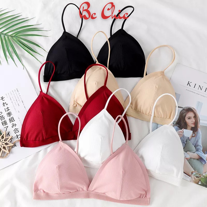 Áo bra hến su tăm chất mát B8819 BC_CHIC LINGERIE