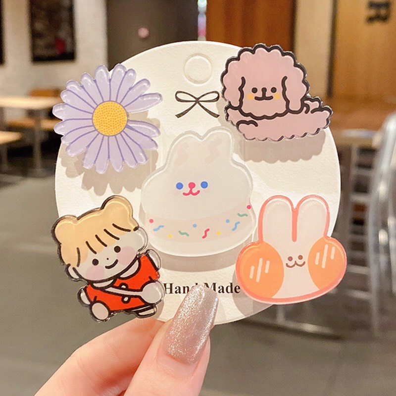 Ghim Cài Áo - Balo - Túi Ví - Sticker Dễ Thương Thời Trang Hàn Quốc  MT0031