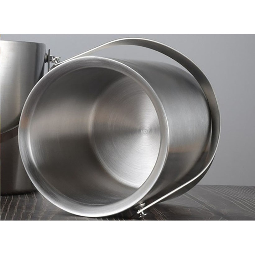 Xô đá inox 304 cách nhiệt PolySteel JG69