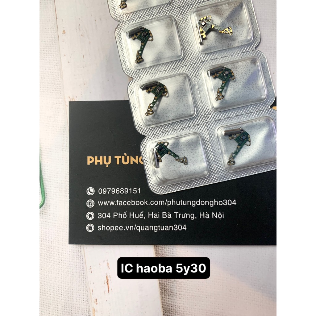 IC máy đồng hồ đeo tay Miyota 5Y20 - 5Y30  - Máy Hao3 nhí vàng