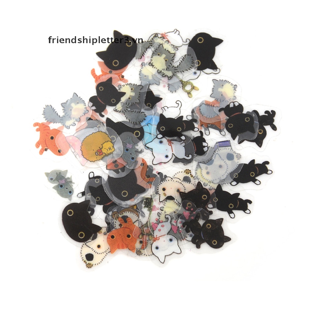 Set 80 sticker Dán Trang Trí Dễ Thương