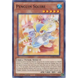 Thẻ bài Yugioh - TCG - Penguin Squire / BODE-EN024'