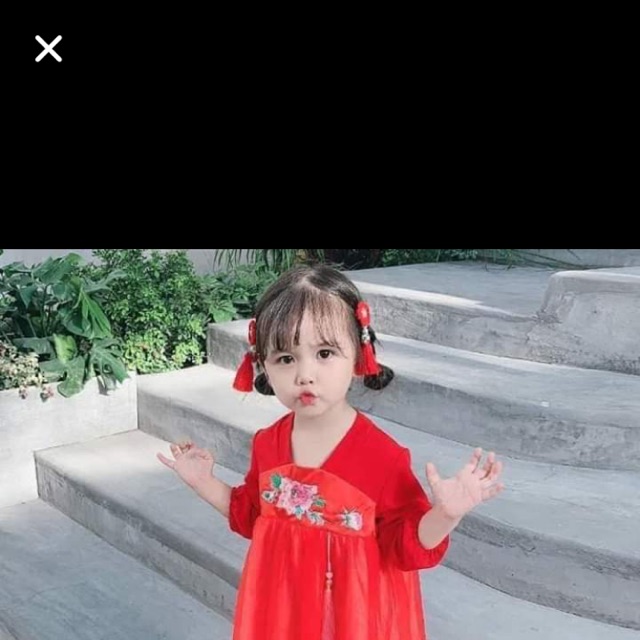 combo đầm bé gái