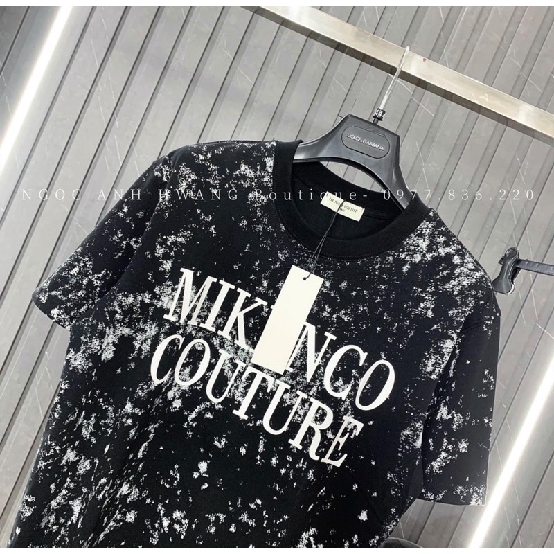 Áo Phông Loang Tay Lỡ MIKEN Siêu Hot Form Rộng Unisex Nam Nữ Freesize Kiểu Dáng Trẻ Trung Cá Tính Năng Động