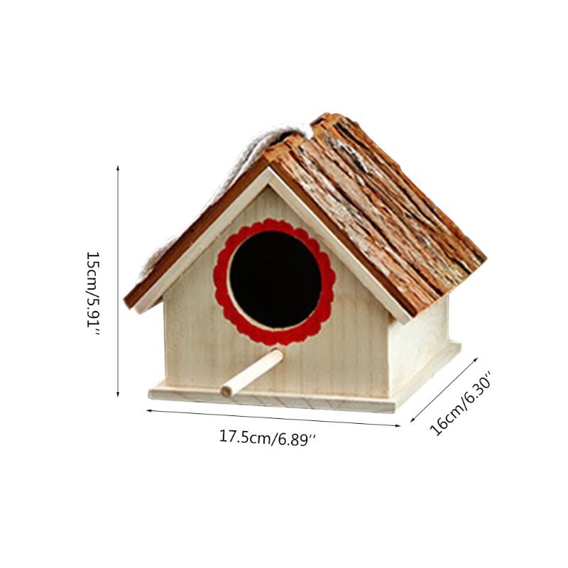Tổ chim bằng gỗ tự nhiên chất lượng cao dùng trang trí nhà cửa
