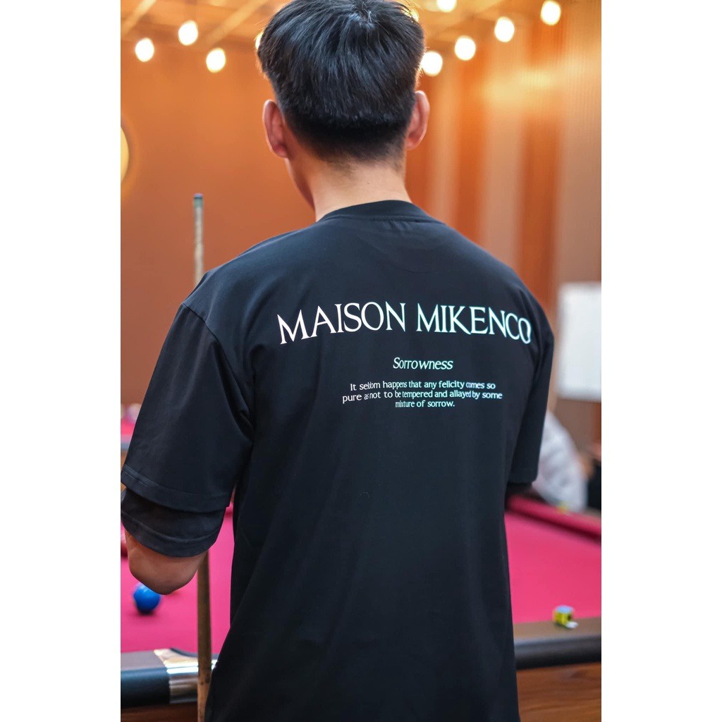 Áo Mikenco SORROW tshirt chính hãng chất cotton đẹp, Áo phông nam nữ SORROW hoạ tiết 5D sành điệ
