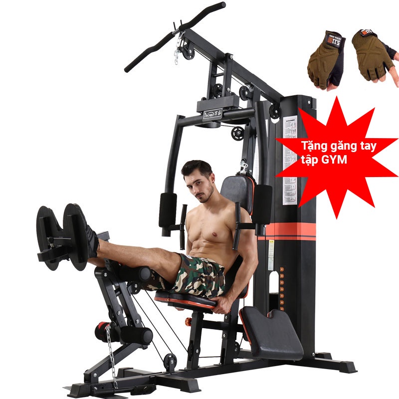 Giàn tạ đa năng 708A tích hợp 30 bài tập đạp GYM