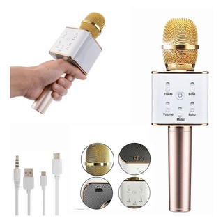 [FREESHIP] MICRO, MIC KARAOKE BLUETOOTH HÌNH THỎ X9