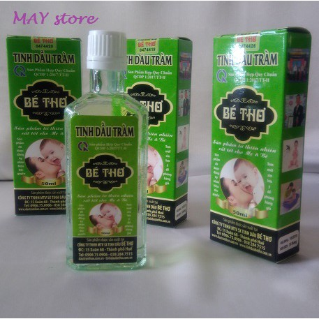 Tinh Dầu Tràm Bé Thơ 50ml chuẩn ( có tem chống hàng giả của công ty)