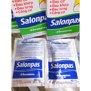 Miếng Dán Giảm Đau Salonpas (Hộp 20 miếng)