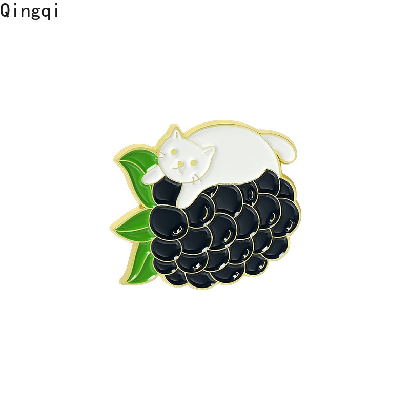 Ghim cài áo Miss Zoe hình trái cây đáng yêu dễ thương