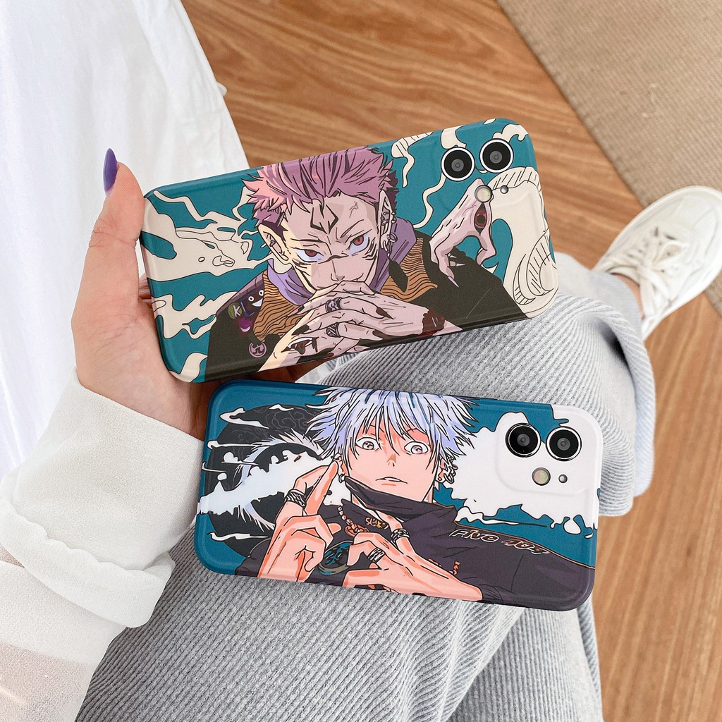 jujutsu kaisen Ốp iphone 12 12promax 11 11pro XR XS Max 7/8 plus SE2020 ốp lưng gojo satoru | BigBuy360 - bigbuy360.vn