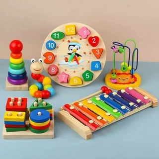 Đồ chơi gỗ 6 món