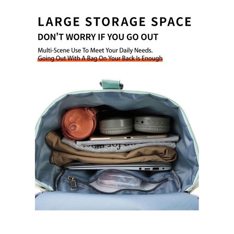 Ba lô du lịch/tập gym chống thấm nước phong cách Hàn Quốc