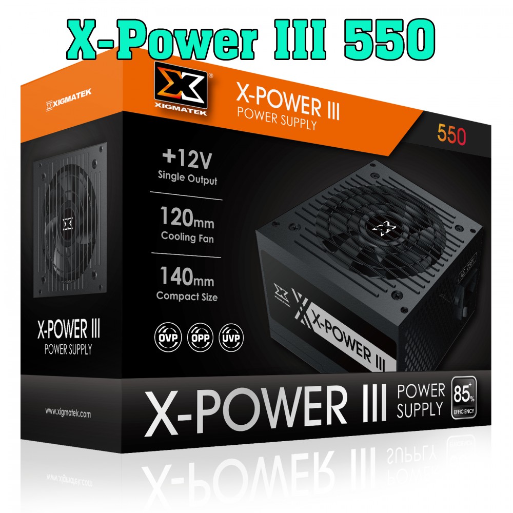 Nguồn máy tính xigmatek X-POWER III 650 550 500 450 350 POLIMA M12-600 bảo hành 36 tháng chính hãng