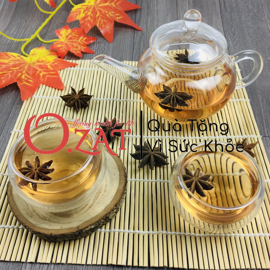 Hoa hồi/ đại hồi sấy khô O.ZAT Food 50g -100g - tăng cường sức đề kháng khử trùng không khí tốt cho dạ dày