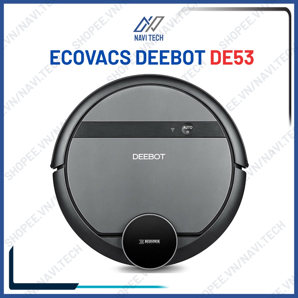 Robot hút bụi lau nhà Ecovacs Deebot De53 (Deebot 901), robot hút bụi chính hãng