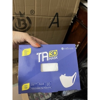 Khẩu trang 3d mask - hộp 50cái