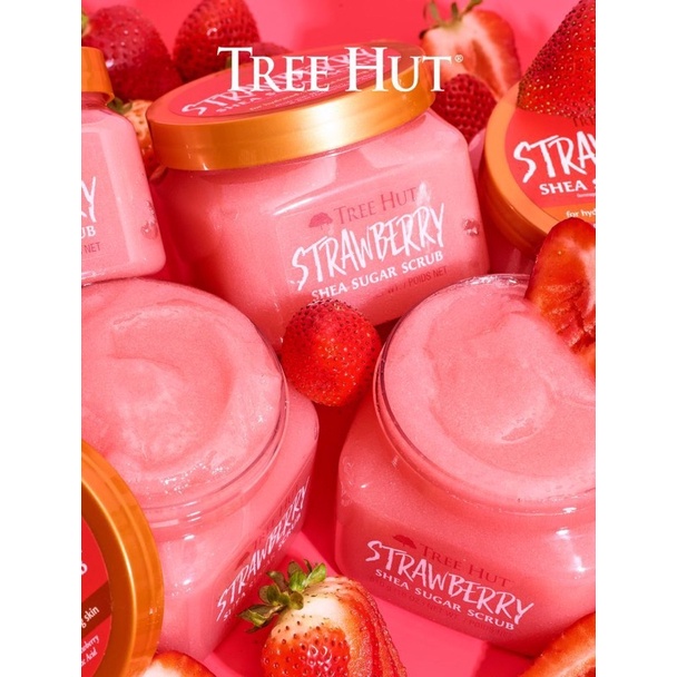 Tẩy da chết Tree Hut Shea Sugar Scrub 510g