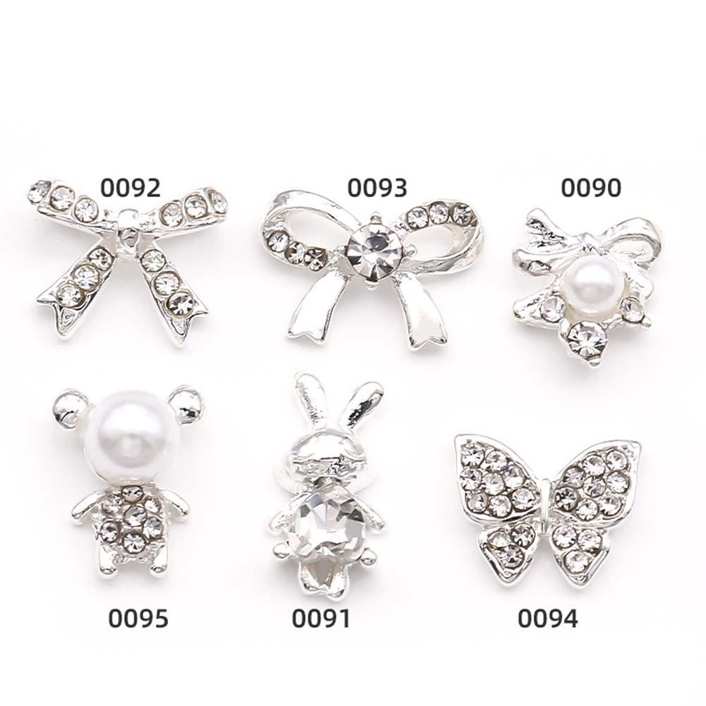 Phụ Kiện Nơ Trang Trí Móng Tay 3D Sang Trọng