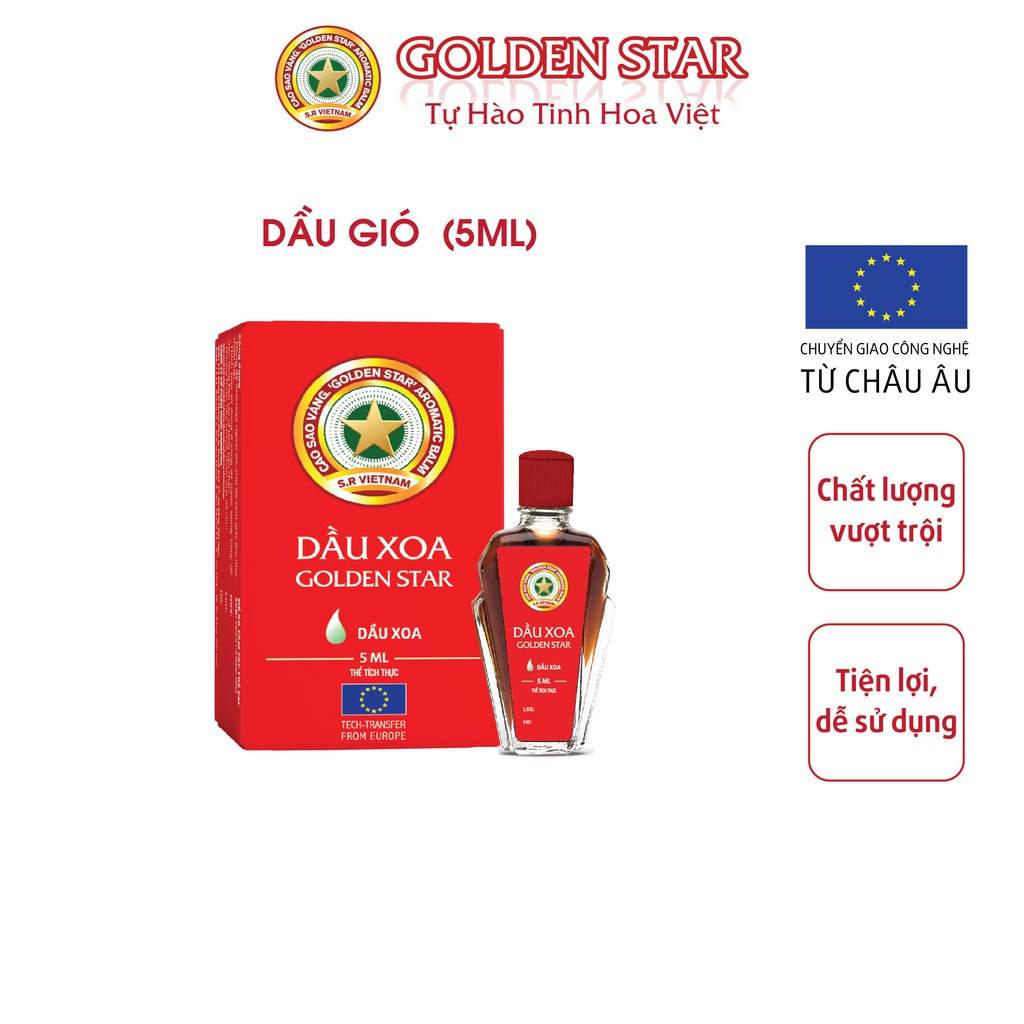 Dầu gió Golden Star 5ml