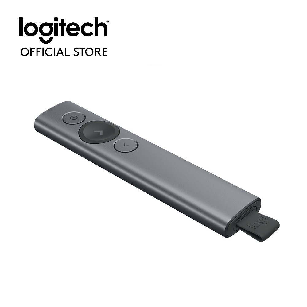 Bút trình chiếu không dây 30m Logitech Spotlight - Bluetooth, USB, phóng to để nhấn mạnh