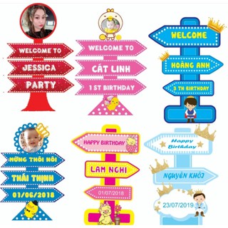 Cây welcome sinh nhật