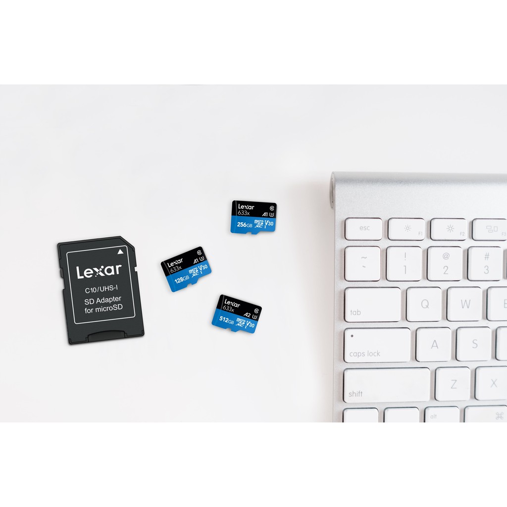 Thẻ nhớ MicroSD Lexar Class 10 U3 633x 95MB - Hàng phân phối chính hãng