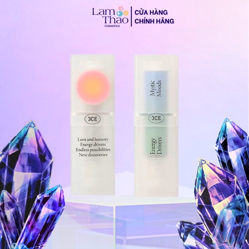 Son Thỏi Lì 3CE Soft Matte Lipstick Mystic Moods Energy Drivers (Phiên Bản Giới Hạn)