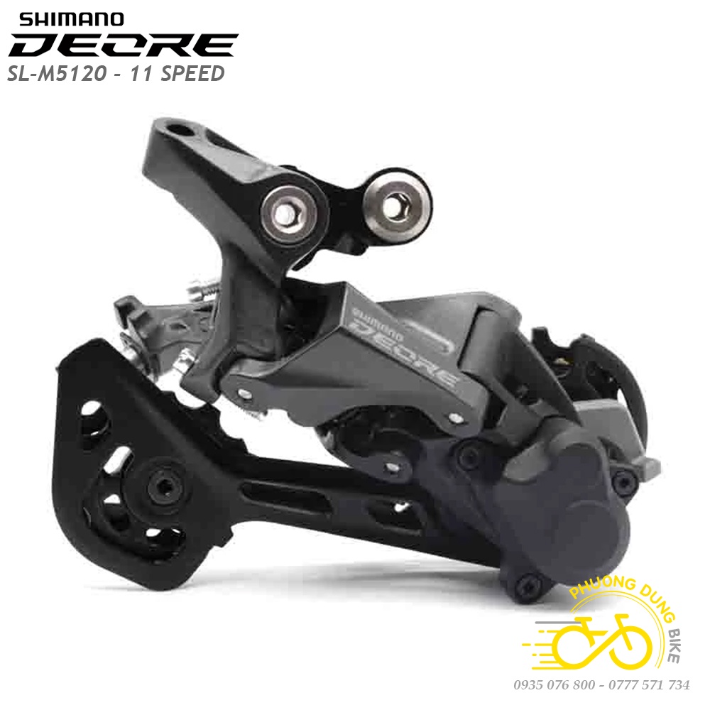 Bộ tay đề bên phải, củ đề xe đạp SHIMANO DEORE M5100 / M5120 11 Speed - Hàng chính hãng