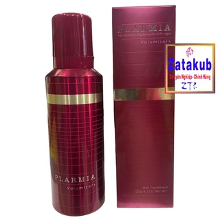 PLARMIA Kem xịt làm dày tóc, tạo độ phồng Milbon Plarmia Volumizer + 120g