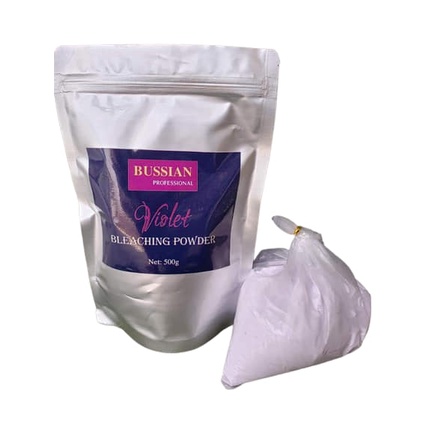 Bột Tẩy Tóc BUSSIAN VIOLET | Tẩy Êm - Không Xót - Không Xơ Tóc (500 gram)