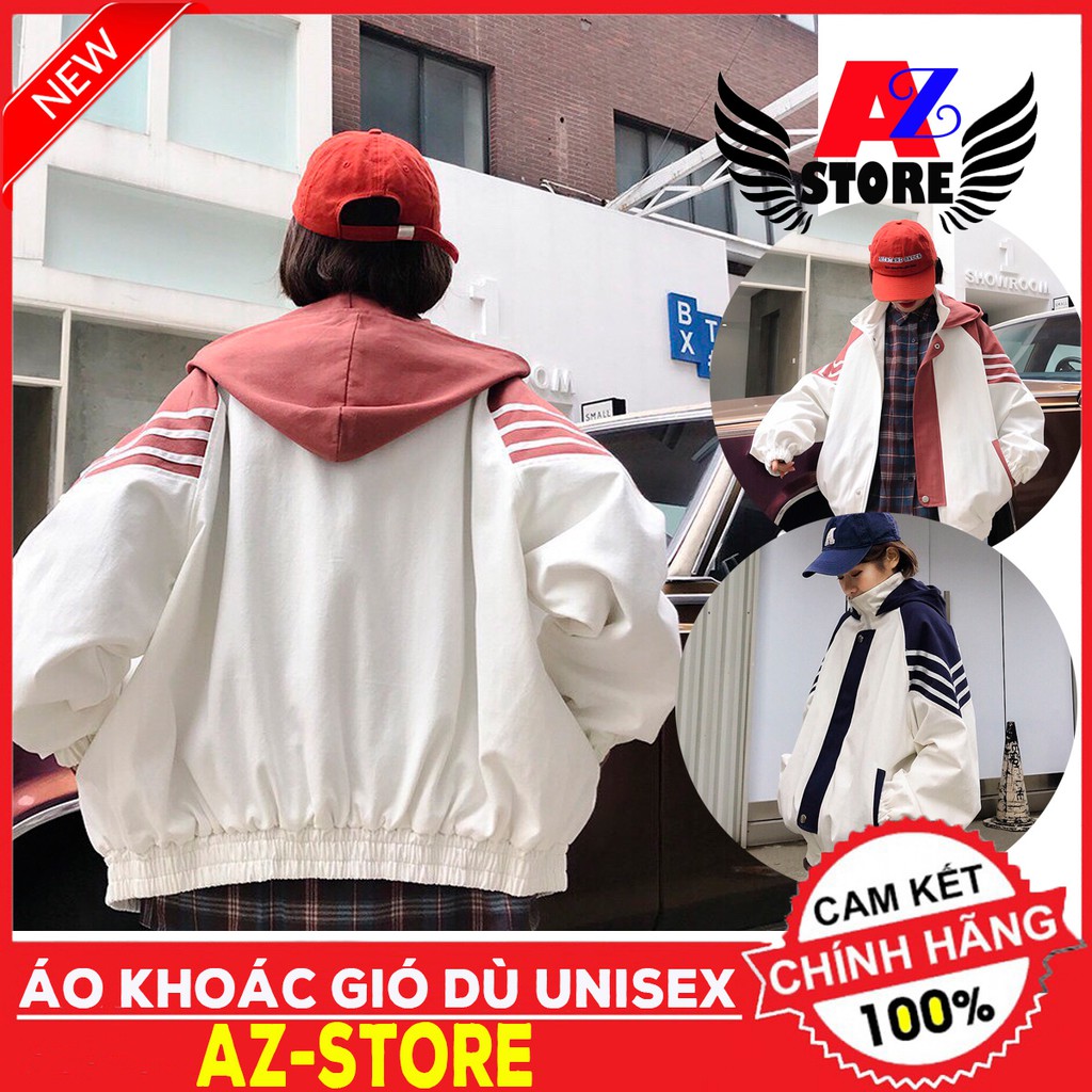 [ Mã FAGREEN55 giảm 10% tối đa 30K đơn 99K] ÁO KHOÁC GIÓ DÙ UNISEX MỚI 3 MÀU | BigBuy360 - bigbuy360.vn