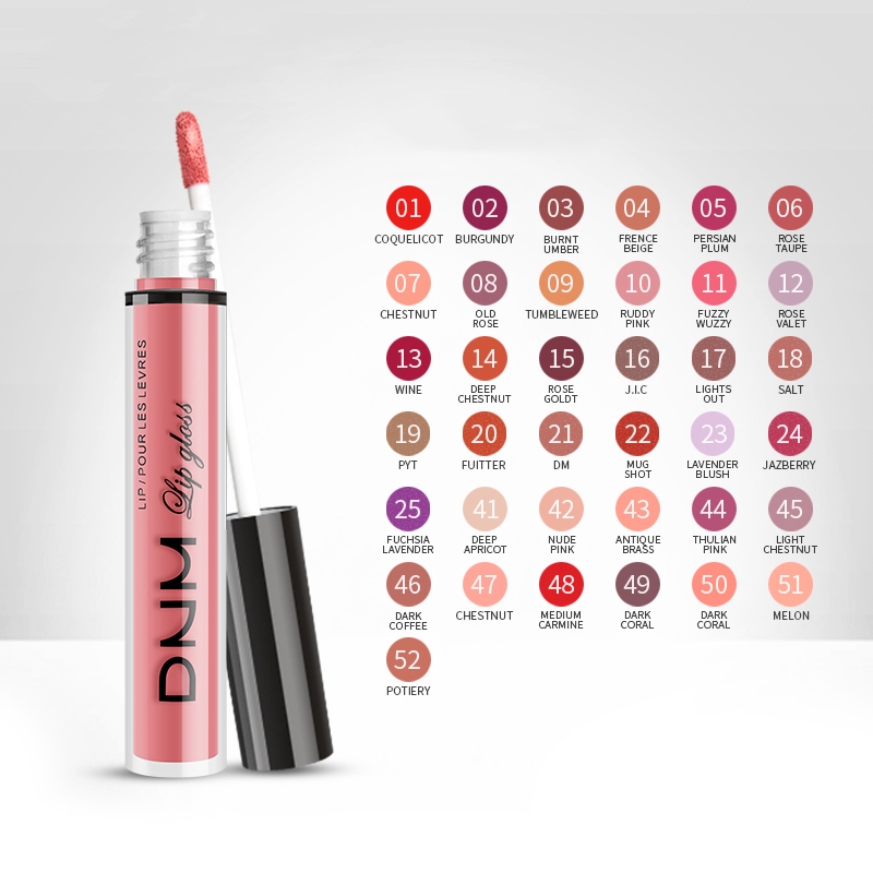 Son kem lì mịn như nhung lâu trôi chống dính cốc không thấm nước có 18 màu ánh kim tùy chọn