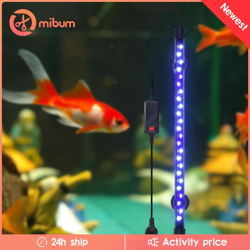 Dây Đèn LED Ánh Sáng Xanh & Trắng Chống Thấm Nước Trang Trí Bể Cá