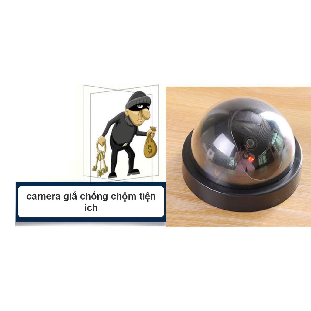 [Giá sỉ] Camera mô hình chống trộm có đèn lel màu đỏ nhấp nháy như camera thật. - Tổng kho Thanh yến fgfh4