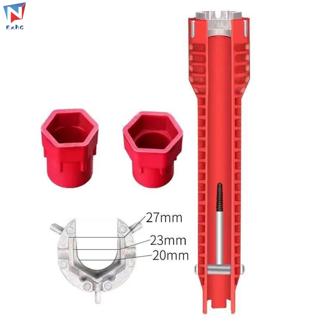Cờ Lê Vặn Vòi Nước Bồn Rửa Đa Năng Chống Trượt Cho Nhà Tắm/Nhà Bếp