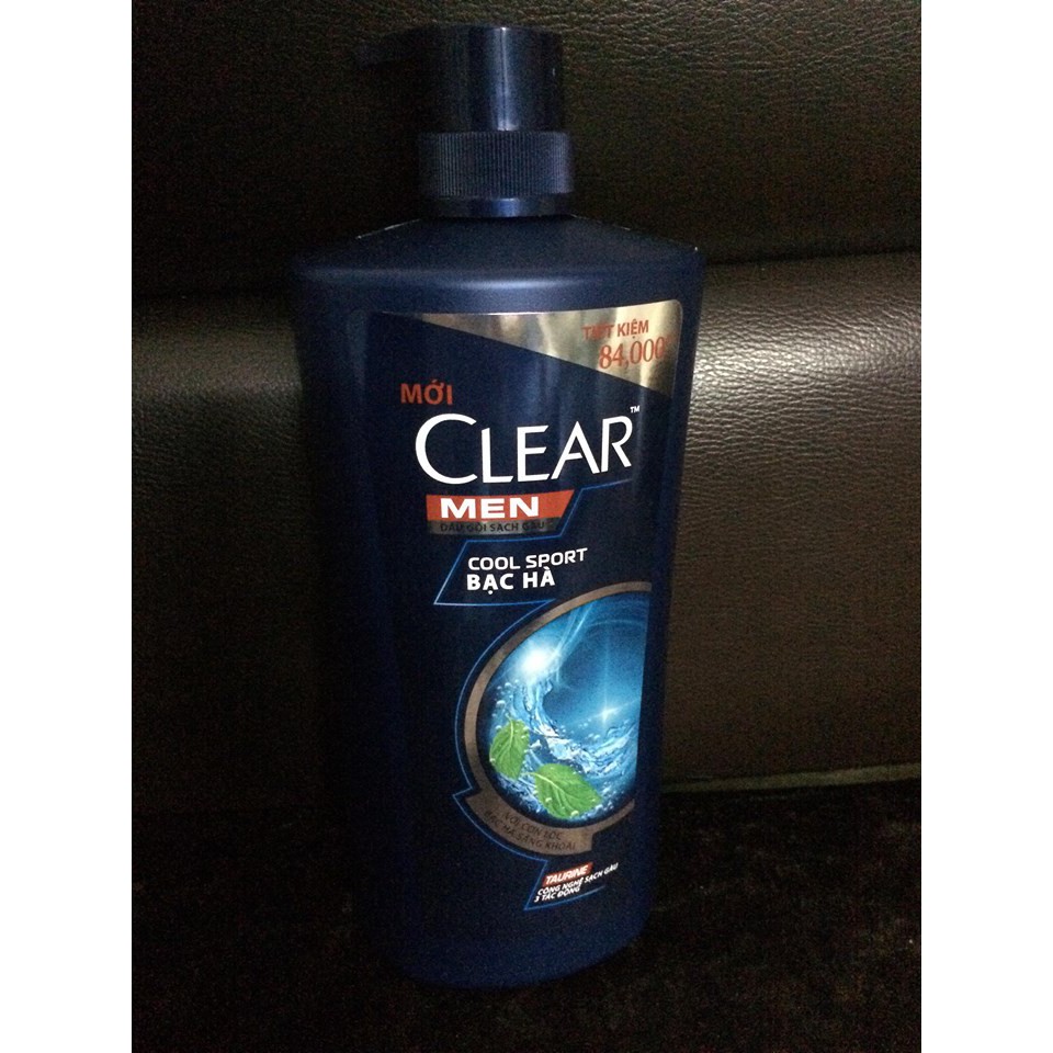 Dầu Gội Clear Men Cool Sport Bạc Hà 900g mẫu mới | BigBuy360 - bigbuy360.vn