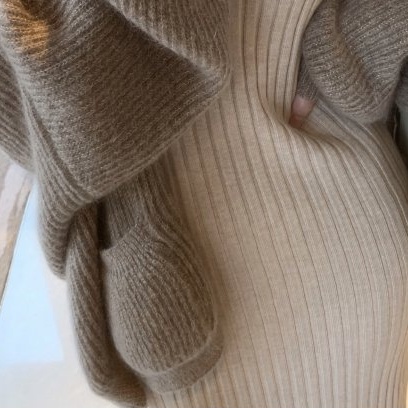 Đầm SUXI dáng ôm dệt kim không tay màu trơn thời trang cho nữ