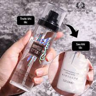 Xịt khoáng nhũ make up