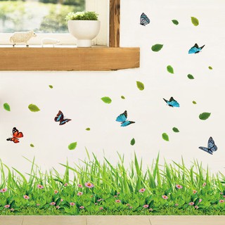 Decal giấy dán tường decal dán chân tường