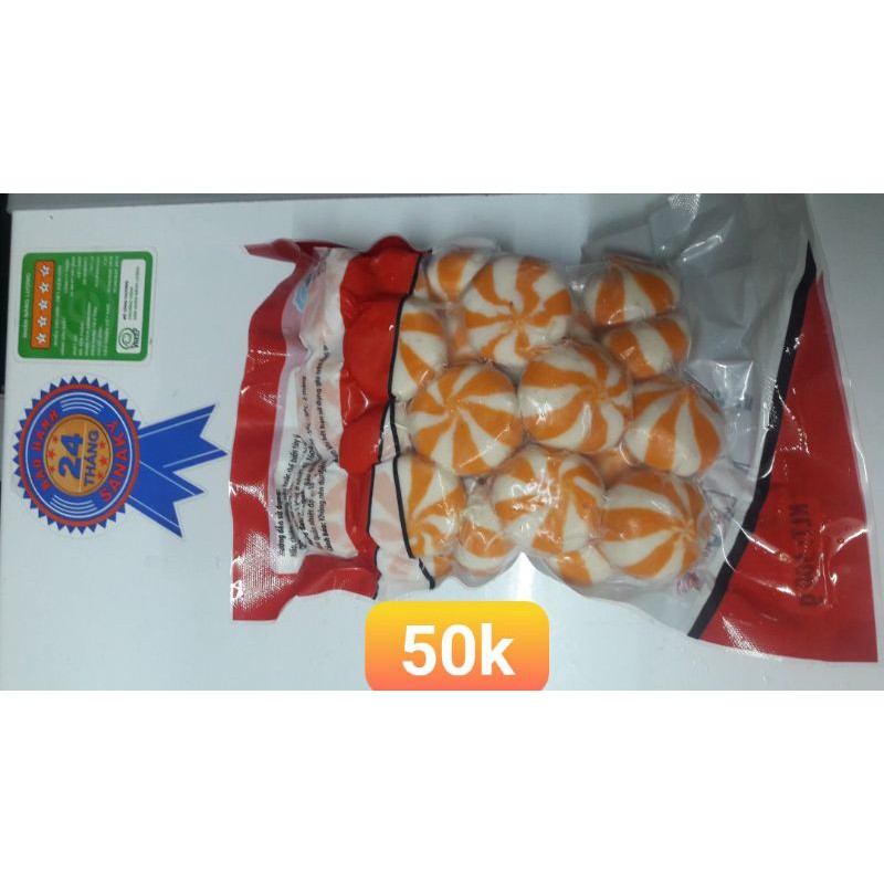 [Mã 267FMCGSALE giảm 8% đơn 500K] Bánh bao nhân trứng cá hồi túi 500g gồm 30 viên | BigBuy360 - bigbuy360.vn