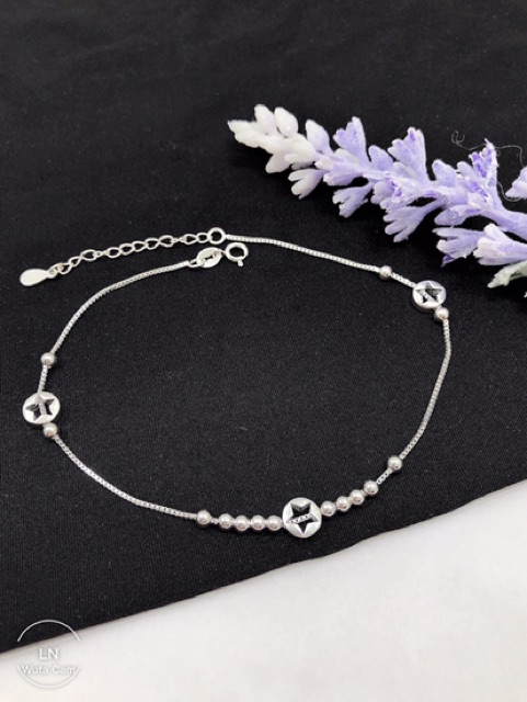 Lắc chân nữ bạc ta hình mặt trăng | BigBuy360 - bigbuy360.vn