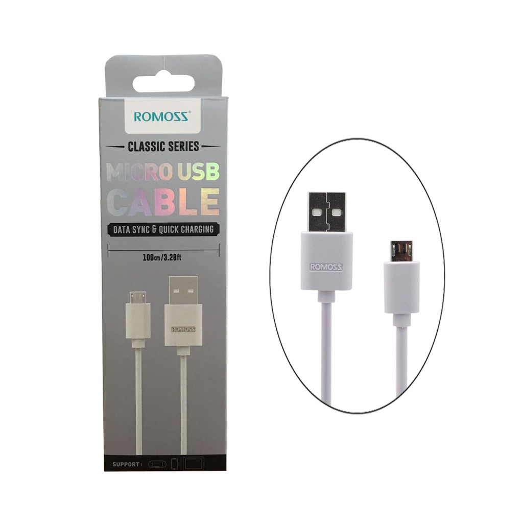 Thẻ nhớ microSDHC Team 16GB 500x upto 80MB/s class 10 U1 kèm Adapter (Cam) + Cáp sạc micro USB Romoss CB05 dài 1m | WebRaoVat - webraovat.net.vn