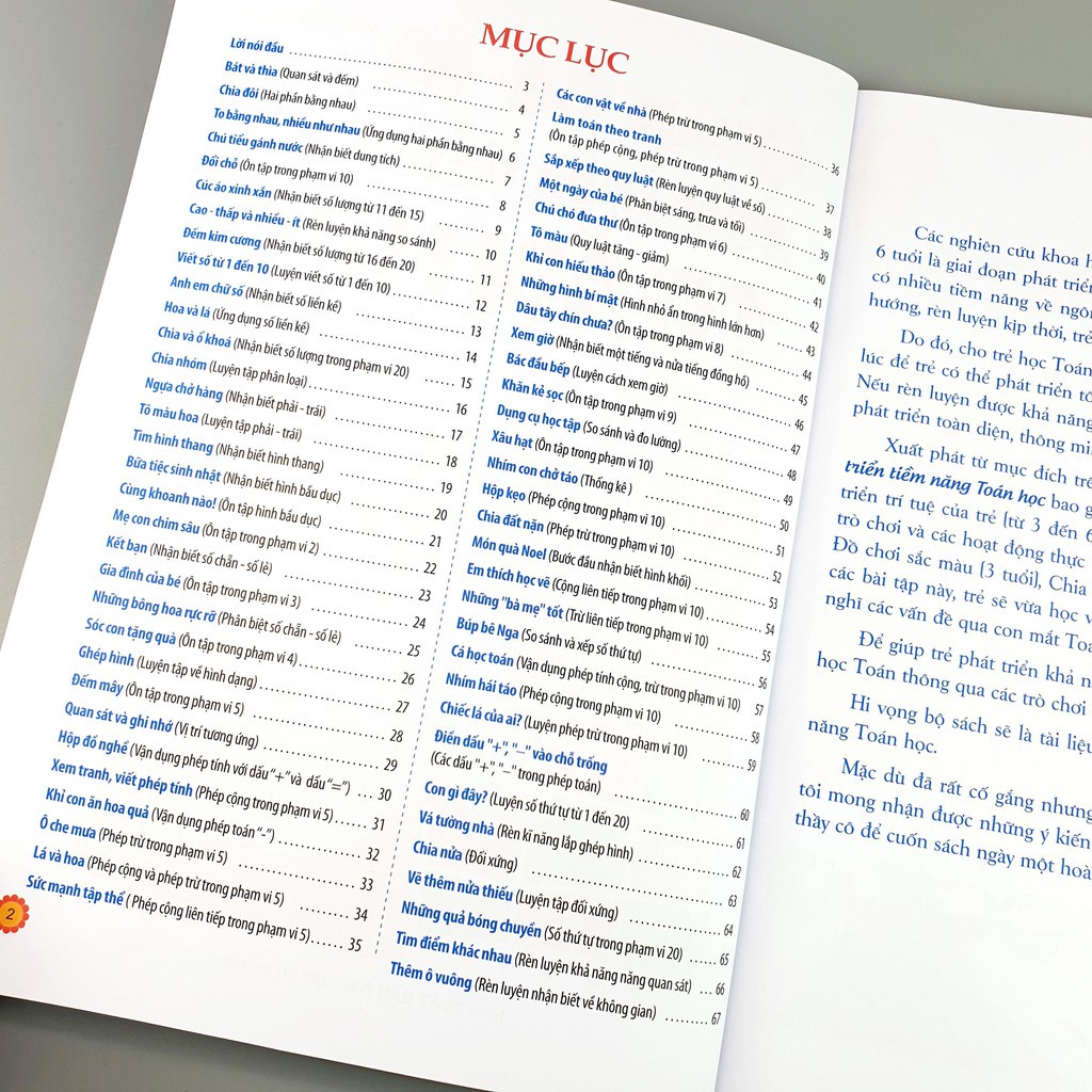 Sách - Giúp Bé Phát Triển Tiềm Năng Toán Học 5 Tuổi