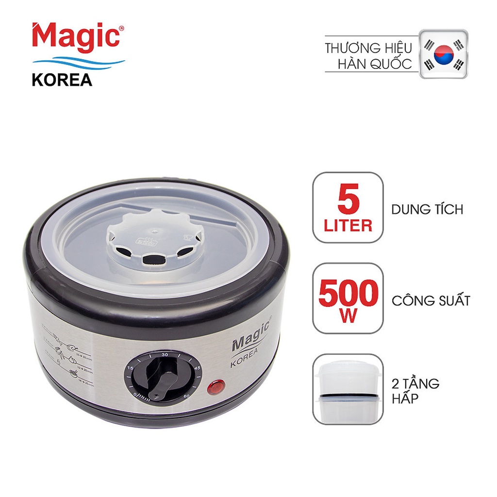 Máy hấp thực phẩm Magic Korea A64 - Chính hãng