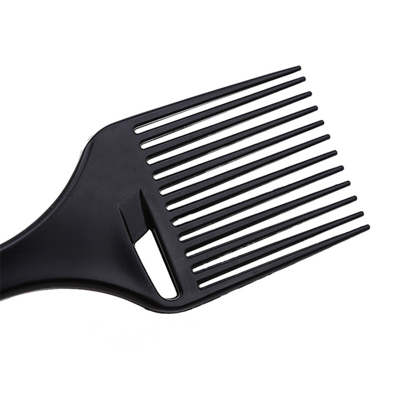 Afro Hair Comb Hairbrush Wide  Hair Fork Comb Insert Curly Hair Brush Massage Comb Hairdressing Styling Tools