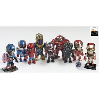 Mô Hình Lắp Ghép 3d Kim Loại nhân vật avenger chibi(có khớp chuyển động nam châm )